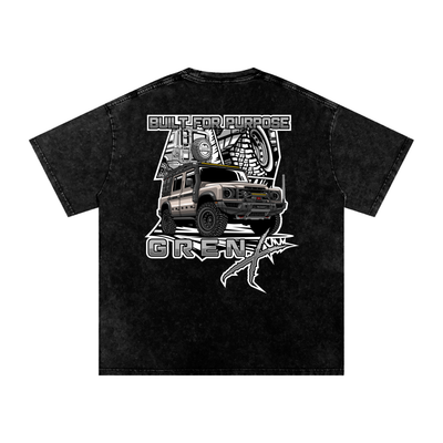 GrenX Acid Wash Oversize T-Shirt - 250 GSM