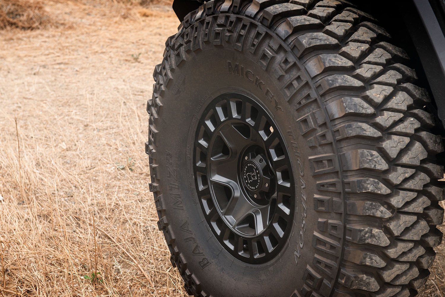 BLACK RHINO YORK Matte Black 17" x 8" +38 Offset 6x130 Bolt Pattern 84.1mm Hub