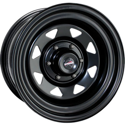 Dynamic Steel Sunraysia Black 17x8 6/130 30 84.1 Wheel RIm