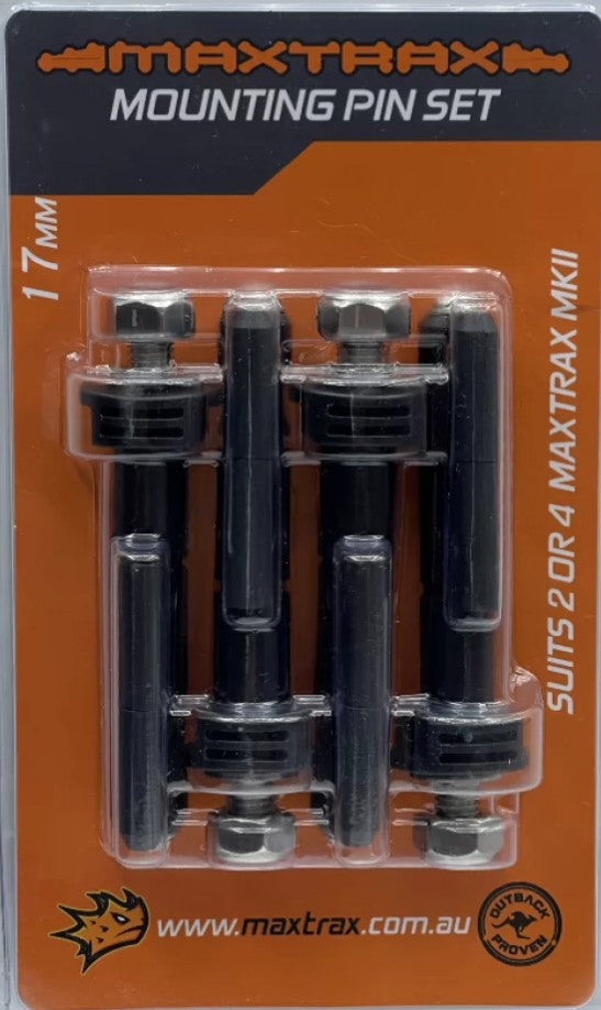 Maxtrax Genuine Mounting Pin Set (Set of 4) 17mm MTXMPS17